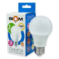 Світлодіодна лампа Biom А60 10W E27 6400K BT-610 21742