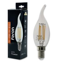 LED лампа Feron свеча на ветру LB-159 6W E14 2700K (25750) 5238