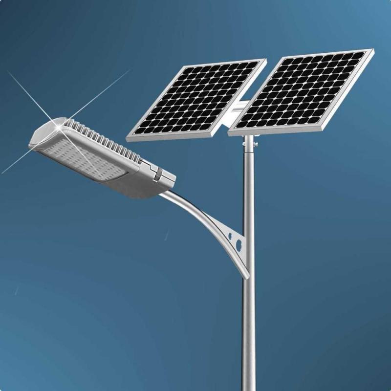 Як працює автономне вуличне освітлення на сонячних батареях 