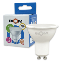 Світлодіодна LED лампа Biom MR16 10W GU10 4500K BT-712 25737