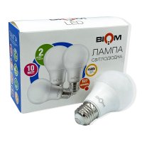 Мультипак "2+1" LED лампа Biom А60 10W E27 4500K BT-510/3 11953