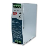 Блок питания на DIN-рейку Mean Well 120W 5A 24V SDR-120-24