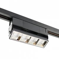 LED світильник трековий Velmax V-TRL-LA-1041Bl 10W 4100K чорний 25-31-64