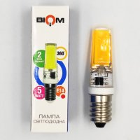 Світлодіодна лампа Biom 2508 E14 5W AC220 3000K BG14-5-3-S 1453