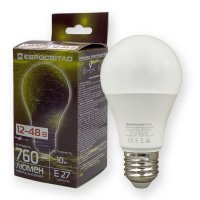 Світлодіодна LED лампа Євросвітло МО-12-24-36-48В 10W 4100K E27 12V, 24V, 36V, 48V 000057248