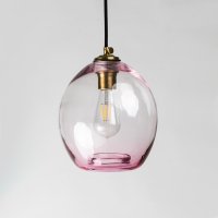 Подвесной светильник пурпурный PikArt Colorglass 2059