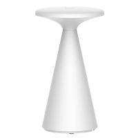 Настільна LED лампа Goldlux Paros акумуляторна вулична 1.8W 2700K IP44 USB біла 329967