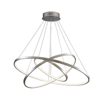 Люстра підвісна Goldlux Lea LED 3x60W 4000K нікель 330048