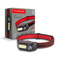 Налобний акумуляторний світлодіодний ліхтар Titanum 180Lm 6500K IPX2 TLF-H03