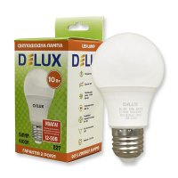 Світлодіодна LED лампа DELUX BL60 10W E27 4100K 12-50V 90020661