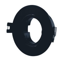 Светильник точечный Lebron L-DL-R-Bl под лампу MR16 встраиваемый черный 12-05-02