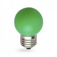 Світлодіодна лампа Feron LB37 1W E27 зелена 4584