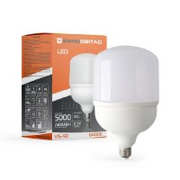 Світлодіодна LED лампа Євросвітло 50W Е27 6400K (VIS-50-E27) 000040891