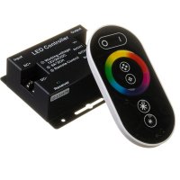 Контроллер с пультом RF RGB MTK electro 24А 576W (6 кнопок) 1009684 Контроллер с пультом RF RGB MTK electro 24А 576W (6 кнопок) 1009684