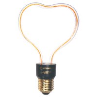 Світлодіодна LED лампа Velmax Filament Decor 4W E27 2700K серце 21-48-12