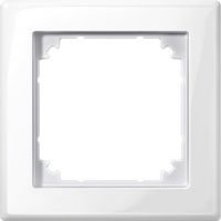 Рамка 1-а., M Smart MTN478119 колір полярно-білий