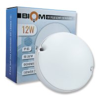 Точковий LED світильник Biom ЖКГ MPL-R12-6 12W 6000K IP65 круглий 17813