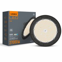 LED світильник висотний ХайБей Videx 150W 5000К IP65 чорний VL-HB01-1505B