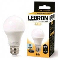 Світлодіодна лампа Lebron L-A65 15W Е27 6500K 11-11-65