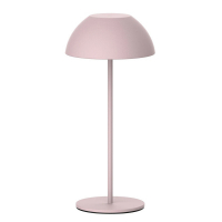 Настільна LED лампа Goldlux Tanzania акумуляторна вулична 1.8W 2700K IP44 USB рожева 329943