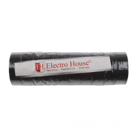 Изолента Electrohouse черная 0,15мм 18мм 11м EH-AHT-1804