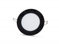 LED cветильник встраиваемый Евросвет NOAS YL10-0601-S 6Вт 3200К черный 000059927