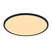 LED світильник накладний Nordlux Oja 28W 2700K IP20 коло чорний 50066103
