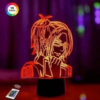 3D светильник "Ханджи Зое" с пультом+адаптер+батарейки (3ААА) 54754ВАП