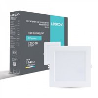 LED cветильник Ledcoin AL513 18W 6500К встраиваемый белый 8214