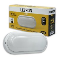 Точковий LED світильник Lebron ЖКГ L-WLO 18W 4100K IP65 овал 15-35-10