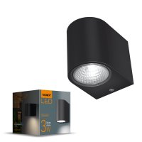 LED світильник архітектурний VIDEX AR031-032B 3W 2700K IP54 VL-AR031-032B