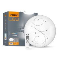 LED світильник Smart Videx Glanz краплі круглий 72W 2800-6200К VL-CLS2031-72
