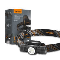 Налобный светодиодный аккумуляторный фонарь Videx H065A 1200Lm 5000K IP68 VLF-H065A