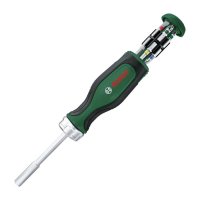 Викрутка Bosch Professional з храповиком та 12 бітами 1600A02BX2