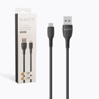 Кабель з'єднувальний зарядний HAVIT HV-CB618C USB to Micro USB 1м HV-CB618C