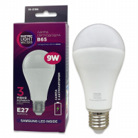 LED лампа ELM B65 9W PA10S E27 4000К с аккумулятором 18-0196