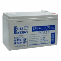 Акумулятор гелевий Full Energy 12В 9 Ач FEL-129