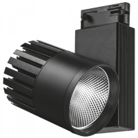 LED світильник трековий Feron AL105 COB 40W 4000К IP40 чорний 5994 (29696)
