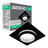 Точечный светильник Ardero DL2816 под лампу G5.3 IP20 черный 8548