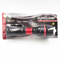 Портативний світлодіодний ліхтарик Eurolamp водостійкий 1 Вт 6500K червоний FLASH-1W(red)