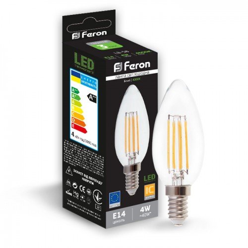 Світлодіодна лампа Feron LB-58 4W E14 4000K