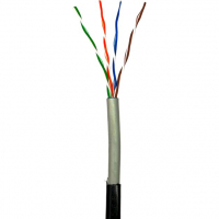 Витая пара Gear UTP Cat.5E CCA 4P 2x0.51 Outdoor PVC+PE 305м GEC-UTPCCAOUT051305