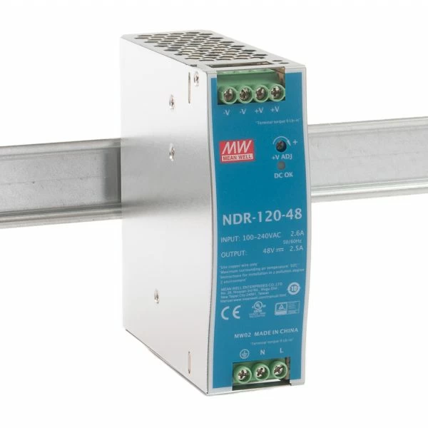 Как выбрать блок питания Mean Well по мощности и напряжению ndr-120-48.jpg