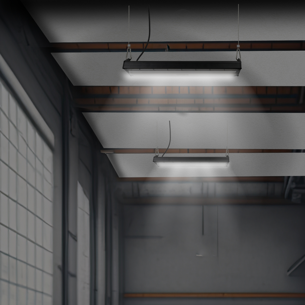 Які завдання має виконувати світло в приміщенні з високими стелями