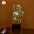 3D светильник "Себастьян Михаэлис 3" с пультом+адаптер+батарейки (3ААА) 45789043