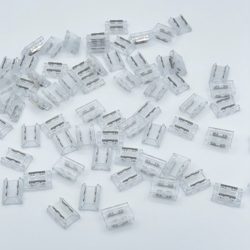 Конектор для LED стрічки Biom 8мм 2 pin (стрічка-стрічка) COB SC-30-SS-8-2 28377
