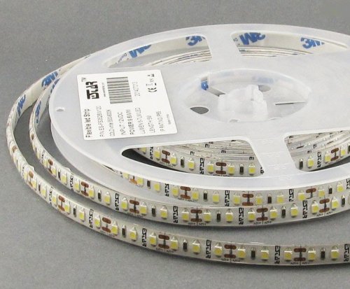 LED стрічка Estar SMD3528 120шт/м 9.6W/м IP65 12V (3800-4300К)