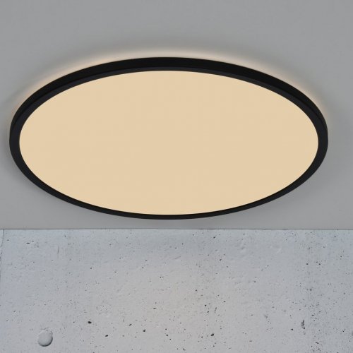 LED світильник накладний Nordlux Oja 28W 2700K IP20 коло чорний 50066103