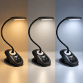 Настільна LED лампа акумуляторна Lebron L-TL-7506BL гнучка 5W 3000-6500K чорний 15-13-53