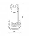 Настольная LED лампа аккумуляторная Kloodi 5W 2700K/4000K/6500K IP20 черный TA-5V CAN CCT BK Настольная LED лампа аккумуляторная Kloodi 5W 2700K/4000K/6500K IP20 черный TA-5V CAN CCT BK